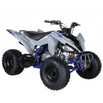 Crossfire Rover 125 125cc Sports Quad Bike - Grey/Blue