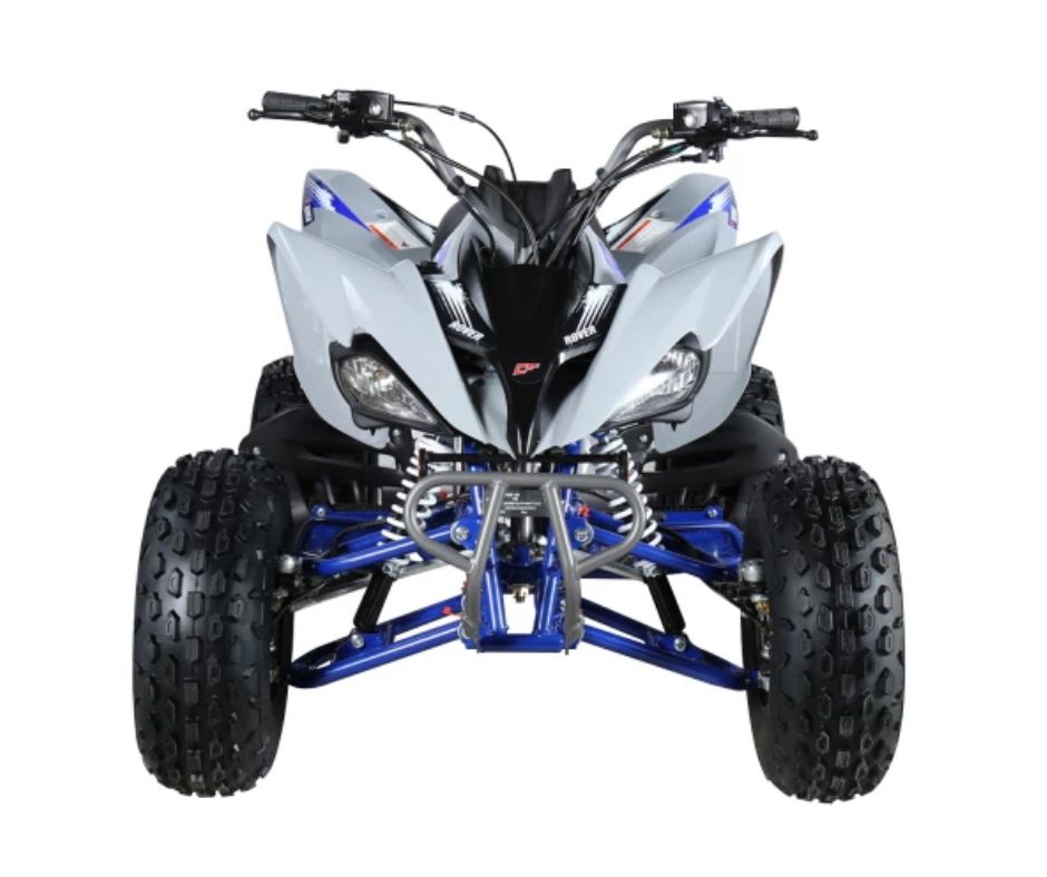 Buy Crossfire Rover 125cc Quad – Grey/Blue | GMX Motorbikes
