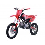 Apollo RFN Thunder 125cc Semi Automatic Dirt Bike - Red