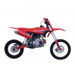 Apollo RFN Thunder 125cc Semi Automatic Dirt Bike - Red