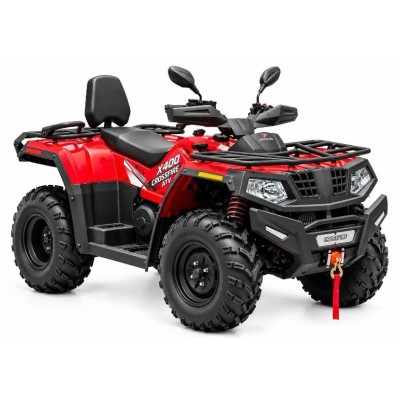 Crossfire X400 400cc Farm ATV Quad Bike - Red