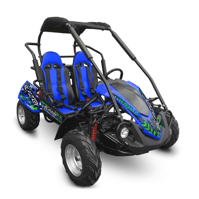 Crossfire Blazer 200R 200cc Go Kart - Blue