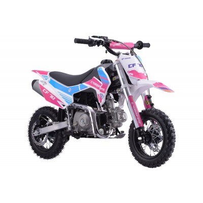 Crossfire CF70 70cc Kids Dirt Bike - Pink