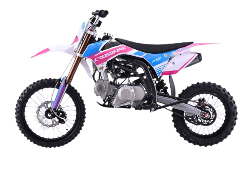 Crossfire CF140 140cc Dirt Bike - Pink | GMX Motorbikes