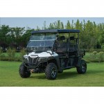 Crossfire E10 Crew Electric UTV EPS - White Crossfire E10 Crew Electric UTV EPS - White