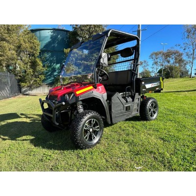 Crossfire E5 LR (Long Range) 4x4 Electric UTV - Red
