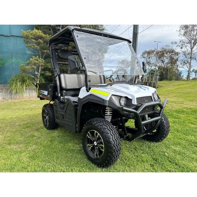 Crossfire E5 LR (Long Range) 4x4 Electric UTV - White