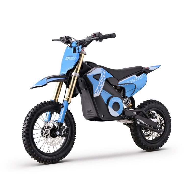 Crossfire ECR1500 Electric Mini Dirt Bike - Blue Crossfire ECR1500 Electric Mini Dirt Bike - Blue