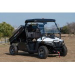 Crossfire E10 Cargo LWB - Extended Tray Electric UTV EPS - White