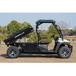 Crossfire E10 Cargo LWB - Extended Tray Electric UTV EPS - White