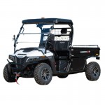 Crossfire E10 Cargo LWB - Extended Tray Electric UTV EPS - White