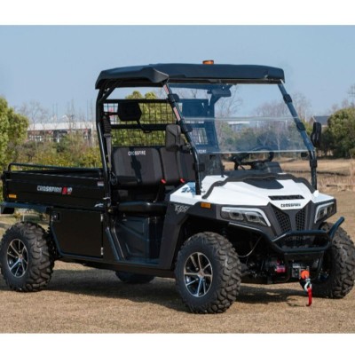 Crossfire E10 Cargo LWB - Extended Tray Electric UTV EPS - White