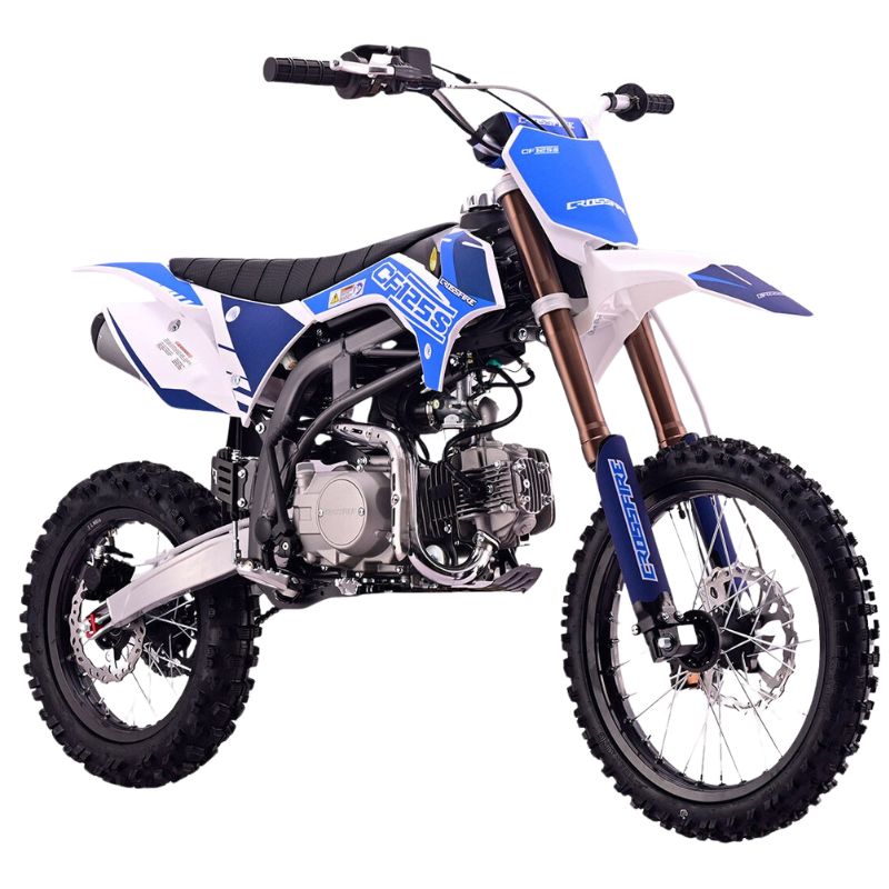 Crossfire CF125s 125cc Semi-Auto Dirt Bike - Blue Crossfire CF125s 125cc Semi-Auto Dirt Bike - Blue