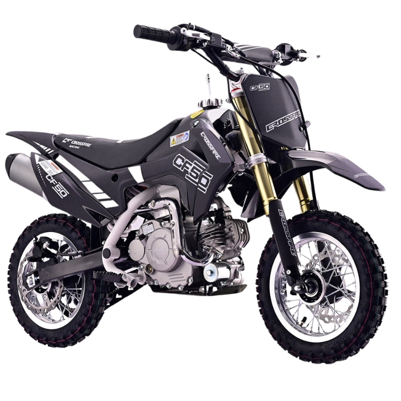 Crossfire CF50 50cc Kids Dirt Bike - Black Crossfire CF50 50cc Kids Dirt Bike - Black