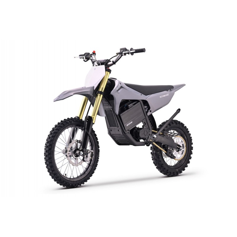 Crossfire ECR8000 Electric Dirt Bike - Grey Crossfire ECR8000 Electric Dirt Bike - Grey
