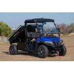 Crossfire E10 Cargo LWB Lithium - Extended Tray Electric UTV EPS - Blue Crossfire E10 Cargo LWB Lithium - Extended Tray Electric UTV EPS - Blue