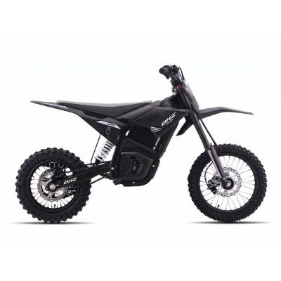 DHZ 6000W Evader Electric Dirt Bike - Black