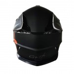 GMX Motocross Junior Helmet Black - Large (51-52cm)