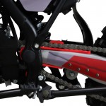 MW 250cc Big Wheel Dirt Bike Blue