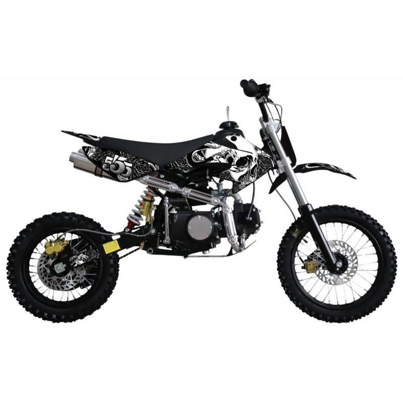 MW 125cc Dirt Bike Small Wheel Black MW 125cc Dirt Bike Small Wheel Black