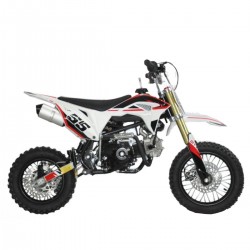 MW 2022 90cc Semi Auto Dirt Bike Small Wheel Red