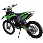 MW 250cc Big Wheel Dirt Bike Green