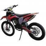 MW 250cc Big Wheel Dirt Bike Red