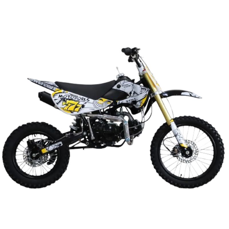 MW 150cc Big Wheel Dirt Bike Yellow MW 150cc Big Wheel Dirt Bike Yellow