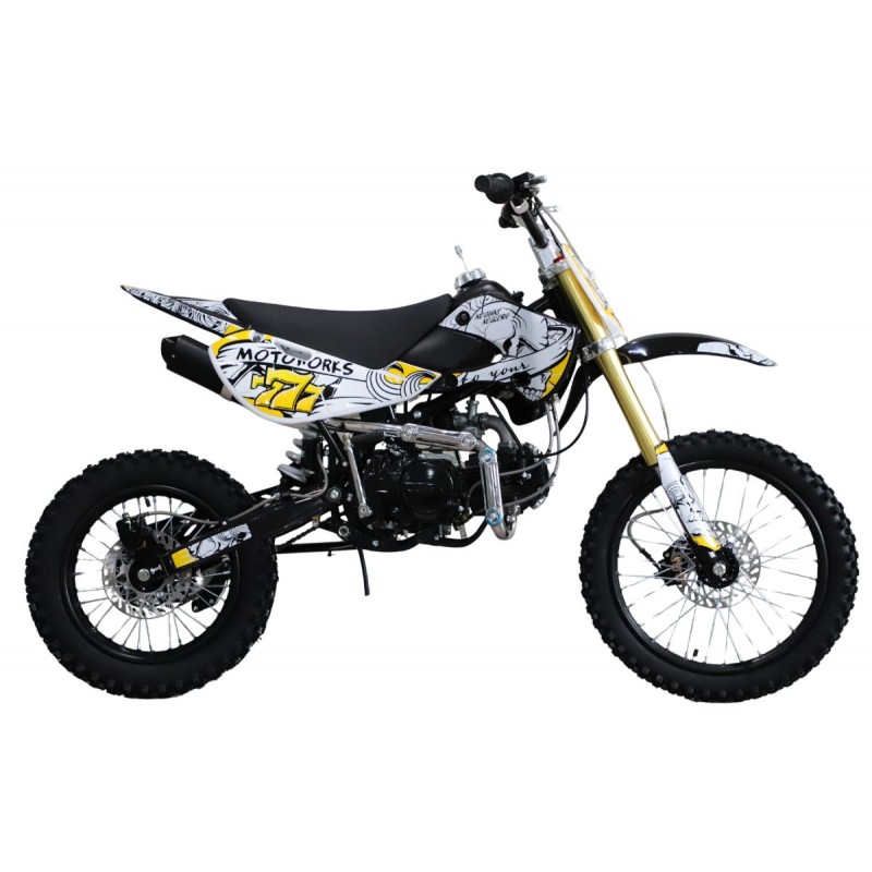 MW 150cc Big Wheel Dirt Bike Yellow MW 150cc Big Wheel Dirt Bike Yellow