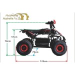 MW 500W Electric Sports Quad Bike - Blue MW 500W Electric Sports Quad Bike - Blue