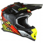 Oneal 2022 2 Series Rush Helmet V.22 Red/Neon Yellow Youth LG 53/54cm
