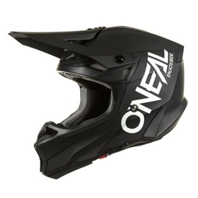 Oneal 10 SRS Elite Helmet Black/White - Small
