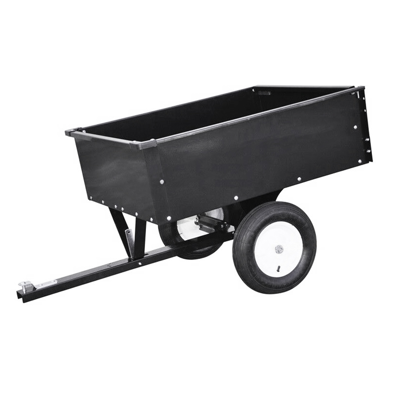 GMX ATV Trailer 227kgs Trailer Cart (also Tipper Cart) – Black