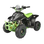 GMX 110cc Ripper-X Junior Kids Quad Bike - Black / Green