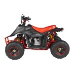 GMX 110cc Ripper-X Junior Kids Quad Bike - Black / Red