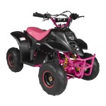 GMX 110cc Ripper-X Junior Kids Quad Bike -Black / Pink