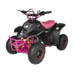 GMX 110cc Ripper-X Junior Kids Quad Bike -Black / Pink