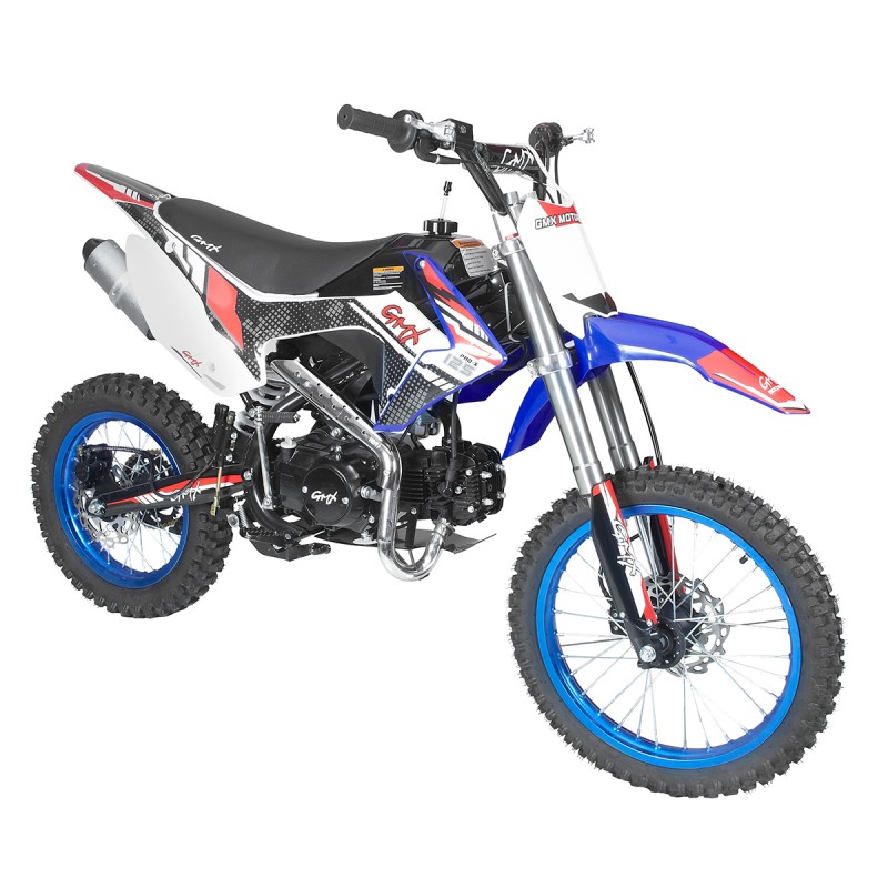 GMX 125cc Pro X Kids Dirt Bike Blue Go Easy Australia