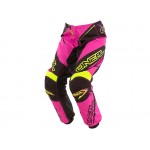 Oneal Element Racewear Pant Youth 18 (2/3t) Black/Pink/Hi Viz