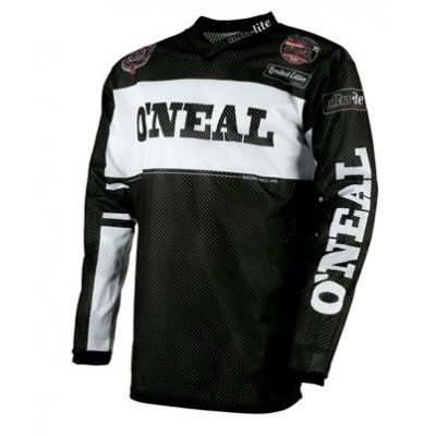 Oneal 2019 Ultra-Lite 75 Jersey Black/White (MD)