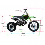 MW 150cc Big Wheel Dirt Bike Pink