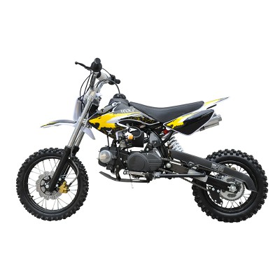 MW 125cc Dirt Bike Small Wheel Yellow