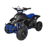 GMX 70cc Ripper-X Junior Kids Quad Bike - Black / Blue