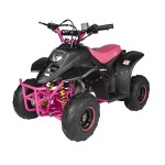 GMX 70cc Ripper-X Junior Kids Quad Bike - Black / Pink