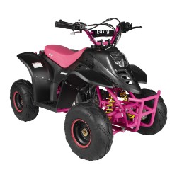 GMX 70cc Ripper-X Junior Kids Quad Bike - Black / Pink