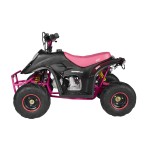 GMX 70cc Ripper-X Junior Kids Quad Bike - Black / Pink