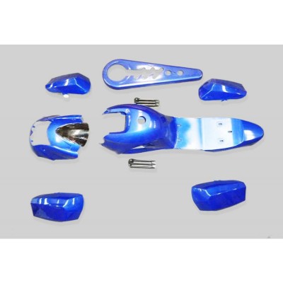 GMX 49cc Quad Bike Blue Complete Fairing/Plastic Kit